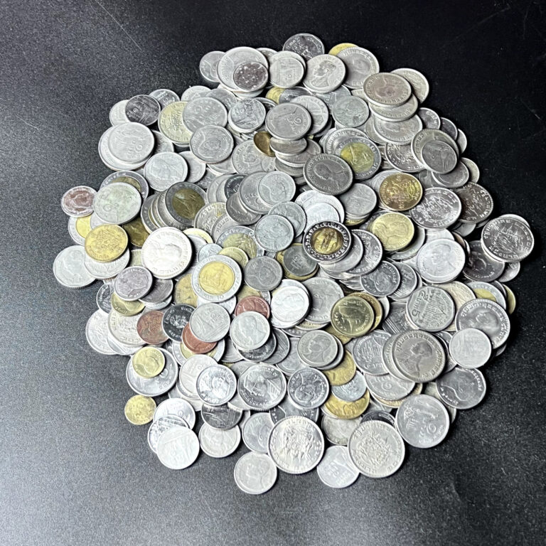 Read more about the article Thailand Coins in Bulk: Lot of 400 Random Thai Coins 🇹🇭 Free Shipping!!!!