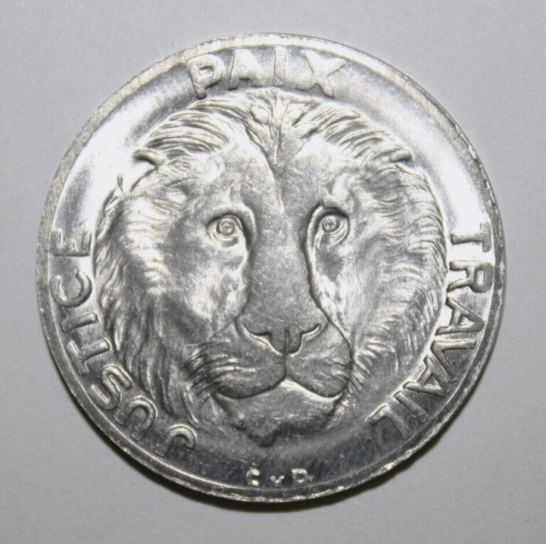 Read more about the article S11 – DR Congo 10 Francs 1965 Brilliant Unc. Aluminum Coin *** Lion’s Head