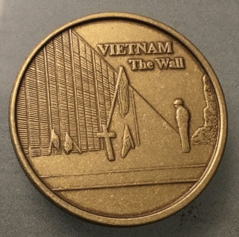 Read more about the article Vietnam The Wall Memorial Washington DC Coin Medal