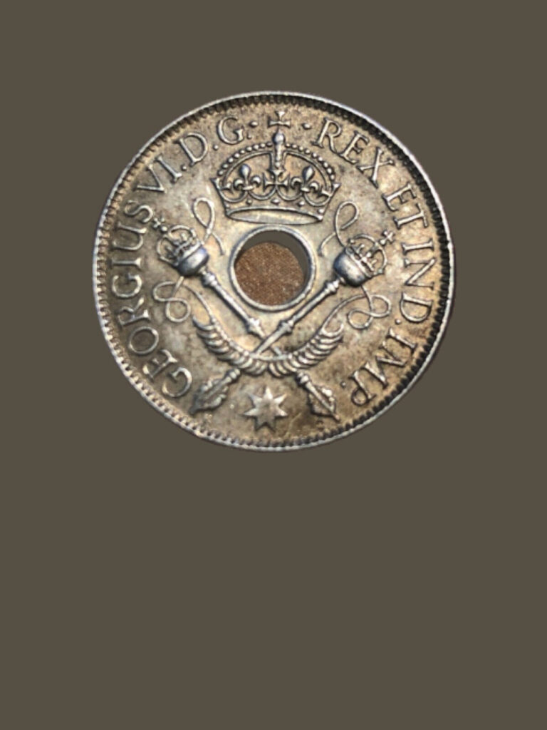 Read more about the article 1938 New Guinea One Shilling Silver Coin – XF (Extra Fine) condition