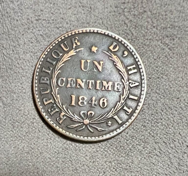 Read more about the article Haiti 1 Centime 1846