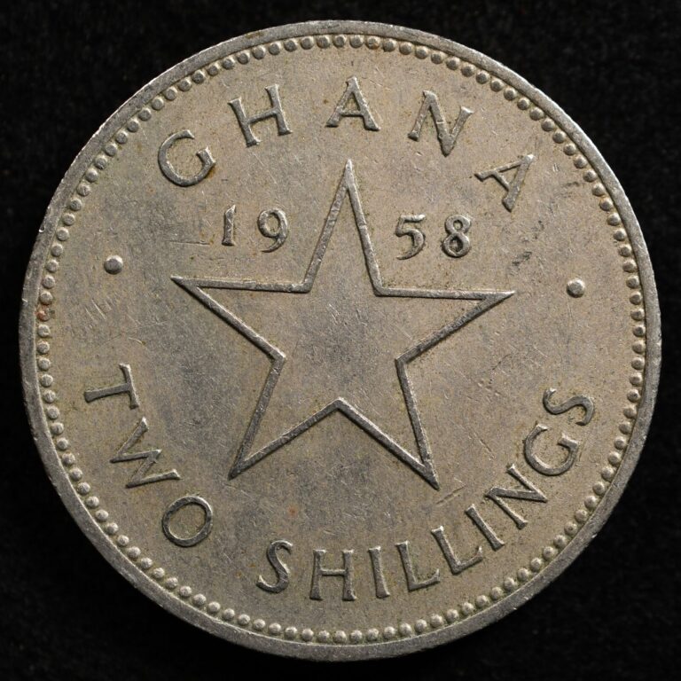 Read more about the article Ghana 2 Shillings 1958  Coin  Inv#H664