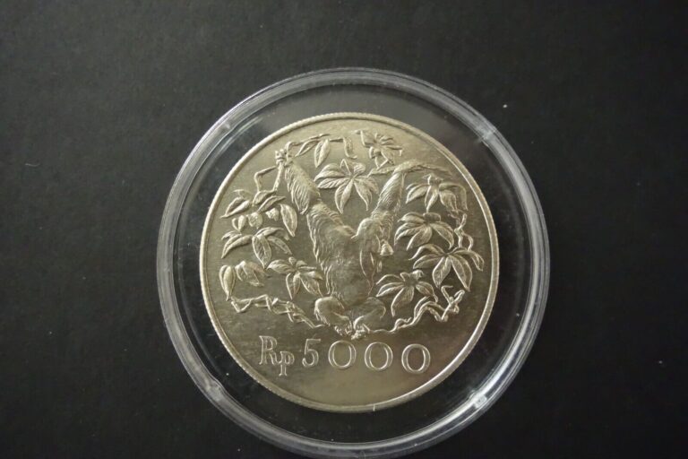 Read more about the article INDONESIA  5000 Rupiah  Orangutan   1974