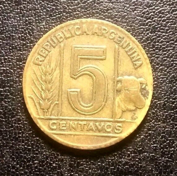 Read more about the article 1945 Argentina Five Centavos Coin