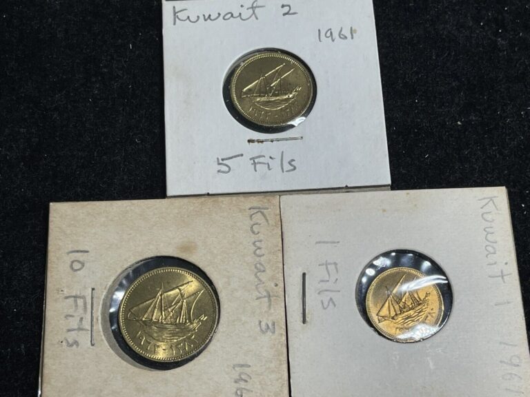 Read more about the article Kuwait 3 Coins Lot