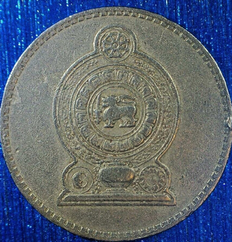 Read more about the article WORLD COIN SALE-SRI-LANKA 1984 2 RUPEES COPPER NICKEL COMPOSITION COIN-km#147