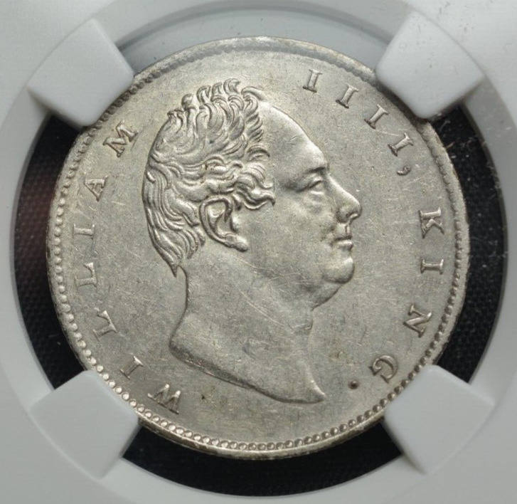 Read more about the article British India 1835.(C) INDIA RUPEE RS SandW-1.37 TYPE B/1 THIN LETTERS NGC AU58