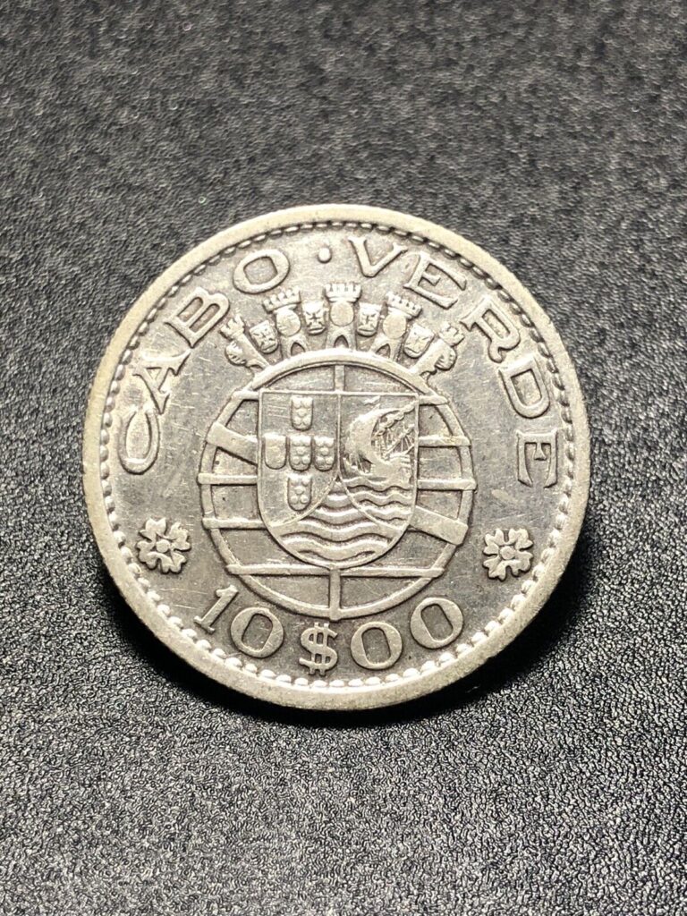Read more about the article 1953 Portuguese Cape Verde 10 Escudos Silver Coin Low Mintage – See Description