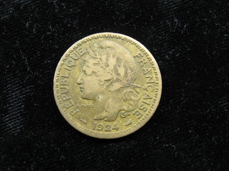 Read more about the article Old world foreign coin TOGO French Mandate 2 francs 1924 KM3 (26)