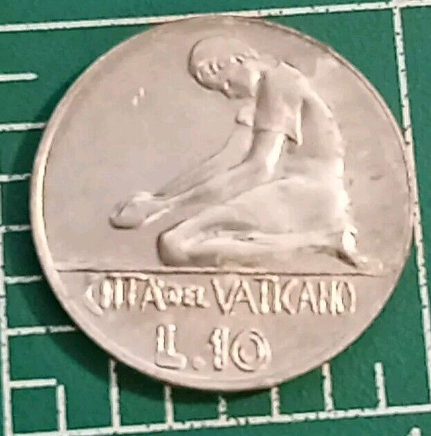 Read more about the article Vatican city 10 lira coin 1978 km# 134