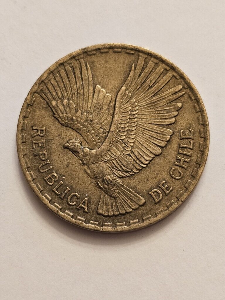 Read more about the article 1965 🇨🇱 CHILE 10 CENTESIMOS WORLD COIN KM191 CONDOR VFINE + DETAIL FREE SHIP