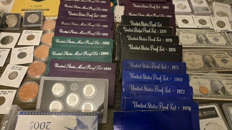 Read more about the article Vintage US and Worldwid Coins Mixed Lot | LIQUIDATION ESTATE SALE | Silver Coin