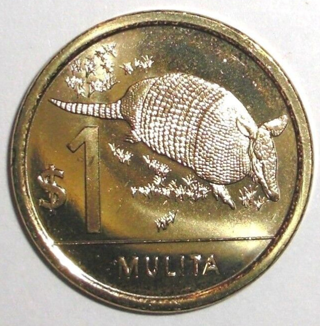 Read more about the article 2012 Uruguay 1 peso Coin Armadillo animal wildlife