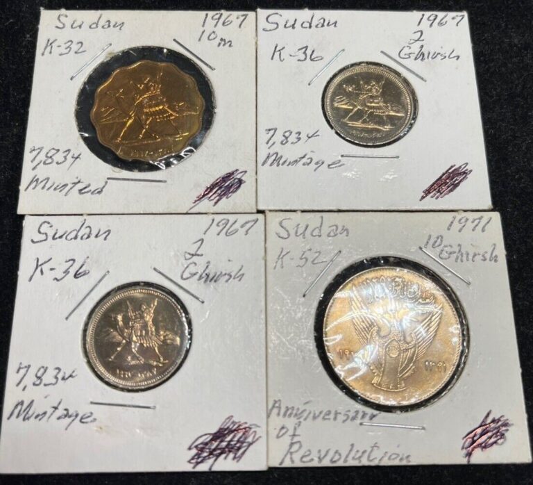 Read more about the article Sudan 4 Coins Lot