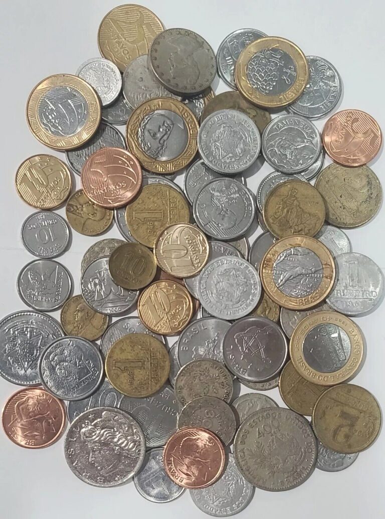 Read more about the article Brazil Coin Lot 75 Coins 1901 To 2023