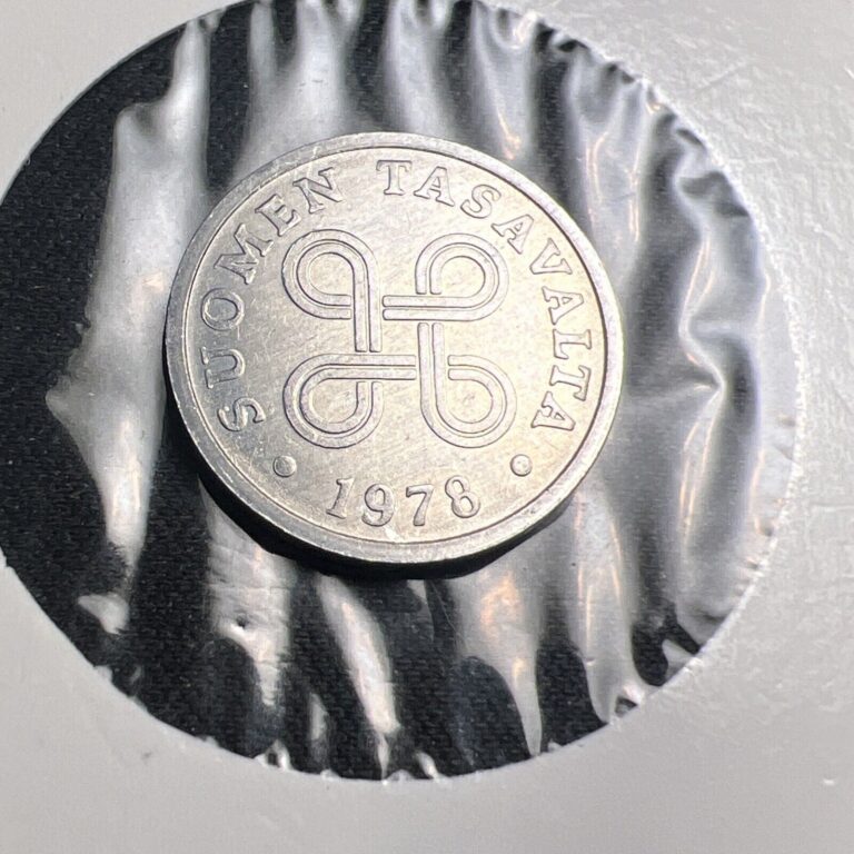 Read more about the article 1978  Finland 5 Pennia  Coin X1392