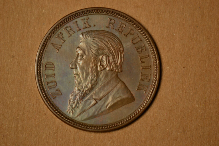 Read more about the article South Africa: 1892 One Penny- Choice Brown BU.  Beautiful Coin.