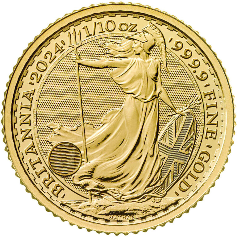 Read more about the article 2024 Great Britain Gold Britannia £10 1/10 oz – BU
