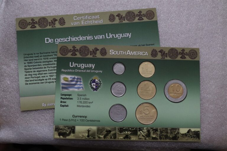 Read more about the article 🧭 🇺🇾 URUGUAY SEALED COIN SET WITH COA B63 #68