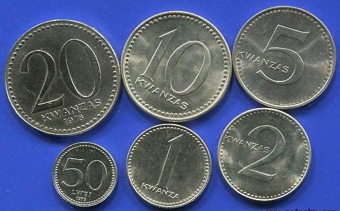 Read more about the article ANGOLA PEOPLE’S REPUBLIC 6 Coins 1977-1979 UNC Set