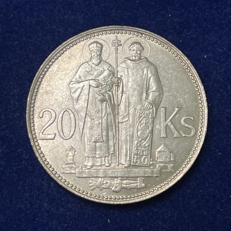 Read more about the article 1941 Slovakia 20 Korun World Silver Coin