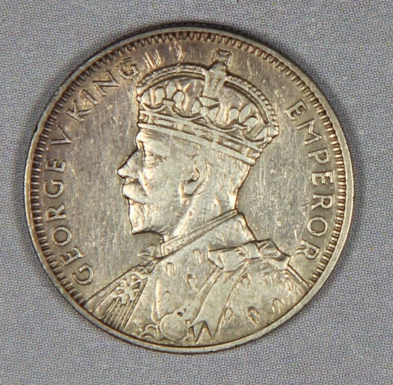 Read more about the article 1934 Mauritius 1/4 Quarter Rupee Silver Coin