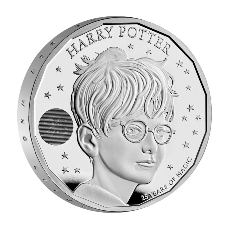 Read more about the article HARRY POTTER 2022 UK 1OZ SILVER PROOF COIN £2 GREAT BRITAIN ENGLAND ROYAL MINT