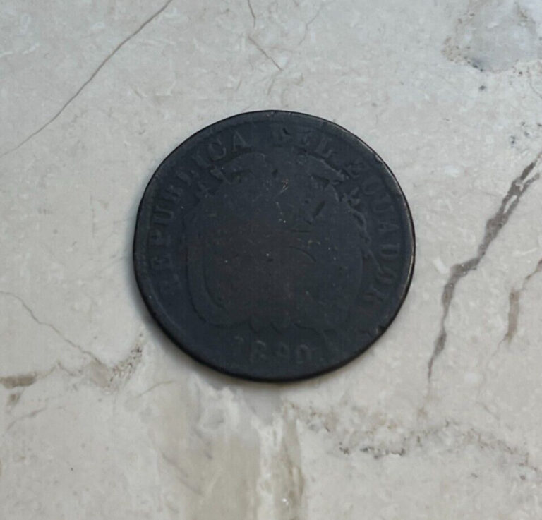 Read more about the article 1890 Ecuador 1/2 Half Centavo – Worn