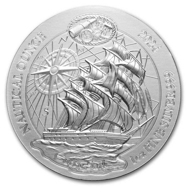 Read more about the article 2024 Rwanda 1 oz Silver Nautical Ounce Cutty Sark BU