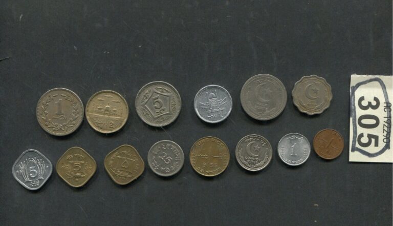 Read more about the article Lot of  14   coins of    Pakistan