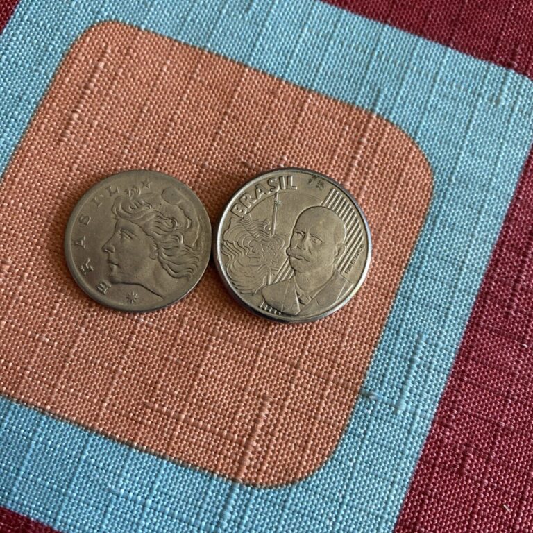 Read more about the article Brazil 2002 50 Centavos  1960 5 Centavos – 2 Coins