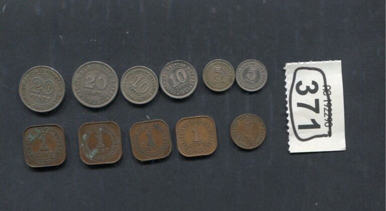 Read more about the article Set of     11    coins of  Malaya and British Borneo