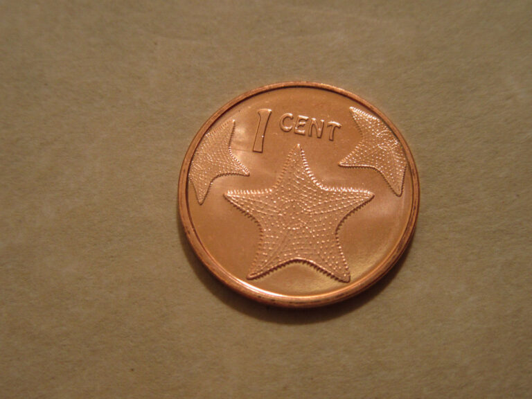 Read more about the article 2015 Bahamas Coin  1 Cent  Starfish    uncirculated beauty  super coin