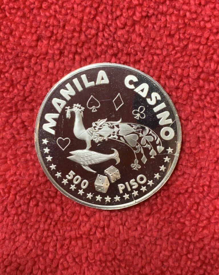 Read more about the article Philippines 500 Piso Manila Casino Operators Corp 925 Silver Proof Coin Impaired