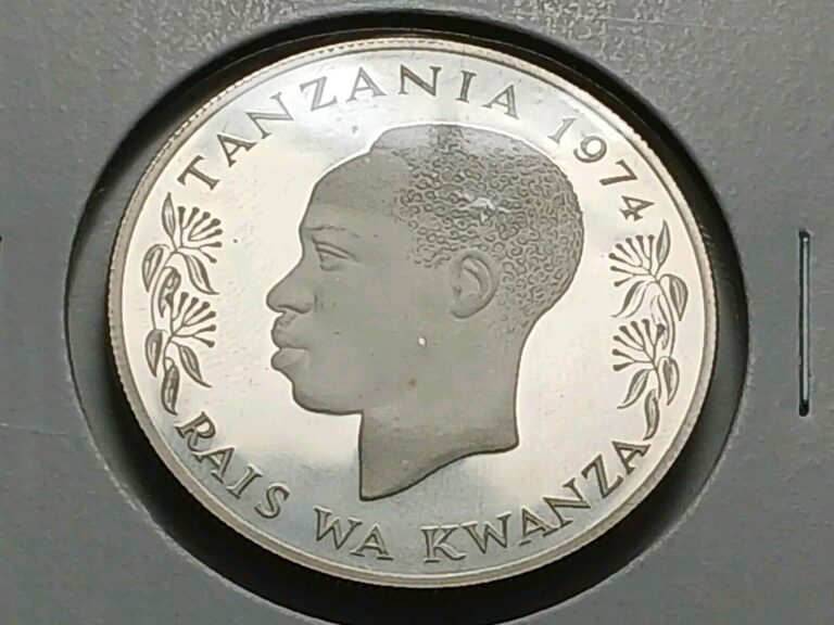 Read more about the article 1974 Tanzania 25 Shilingi Silver Crown ~ CAMEO PROOF!! Low Mintage!!