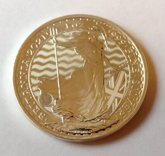 Read more about the article 2021 British Silver Britannia Coin 1 oz .999 Queen Elizabeth