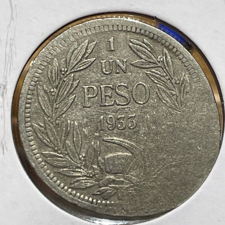 Read more about the article CHILE PESO 1933 F1244