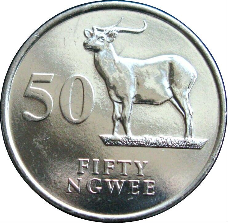 Read more about the article 🦌 Zambia 1992 Coin 50 Ngwee Kafue Lechwe Antelope Animal Africa – KM#30 23MM 🦌