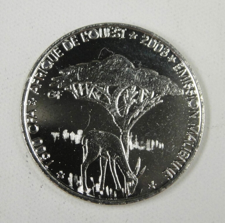 Read more about the article Africa Mali Coin 1500 CFA 1 Africa 2003 UNC