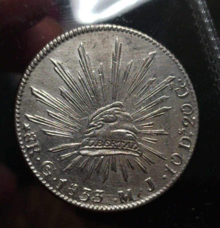 Read more about the article 1833 Go Mexico 8 Reales