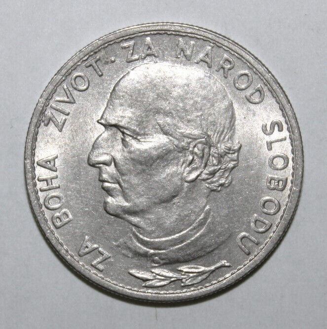 Read more about the article S8 – Slovakia 5 Korun 1939 Uncirculated Coin – President Tiso *** Nice