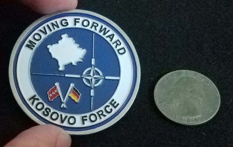 Read more about the article RARE 3 Star General Bentler US Army UN NATO Kosovo Force KFOR Challenge Coin