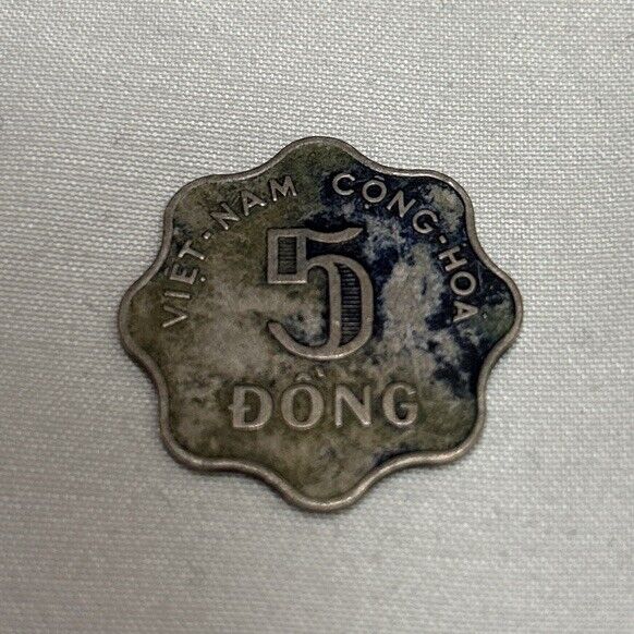 Read more about the article 1966 Vietnam 5 Dong Coin