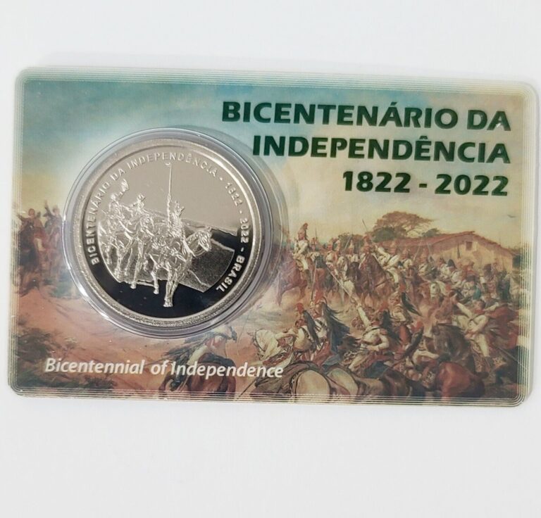 Read more about the article Brazil Coin 2022 Commemorative 200th Anniversary Independence of Brazil 2 Reais