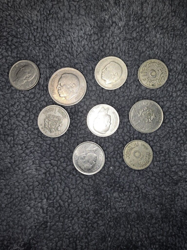 Read more about the article Coin Lot: Iraq Algeria: Mixed dates and currency!!!