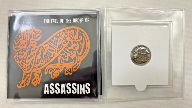 Read more about the article The Fall of the Order of Assassins Bronze Jital Coin Shah Khwarazm 200 Yrs Old