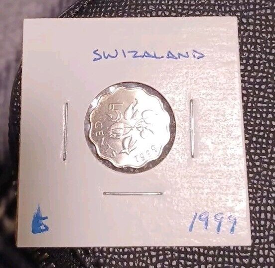 Read more about the article 1999 Swaziland 5 Cents Coin #173