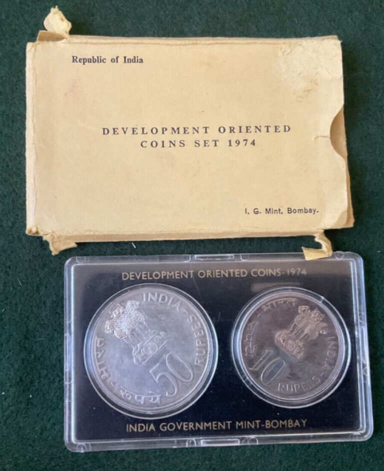 Read more about the article India Silver 1974 Development Oriented Coin Set – T4