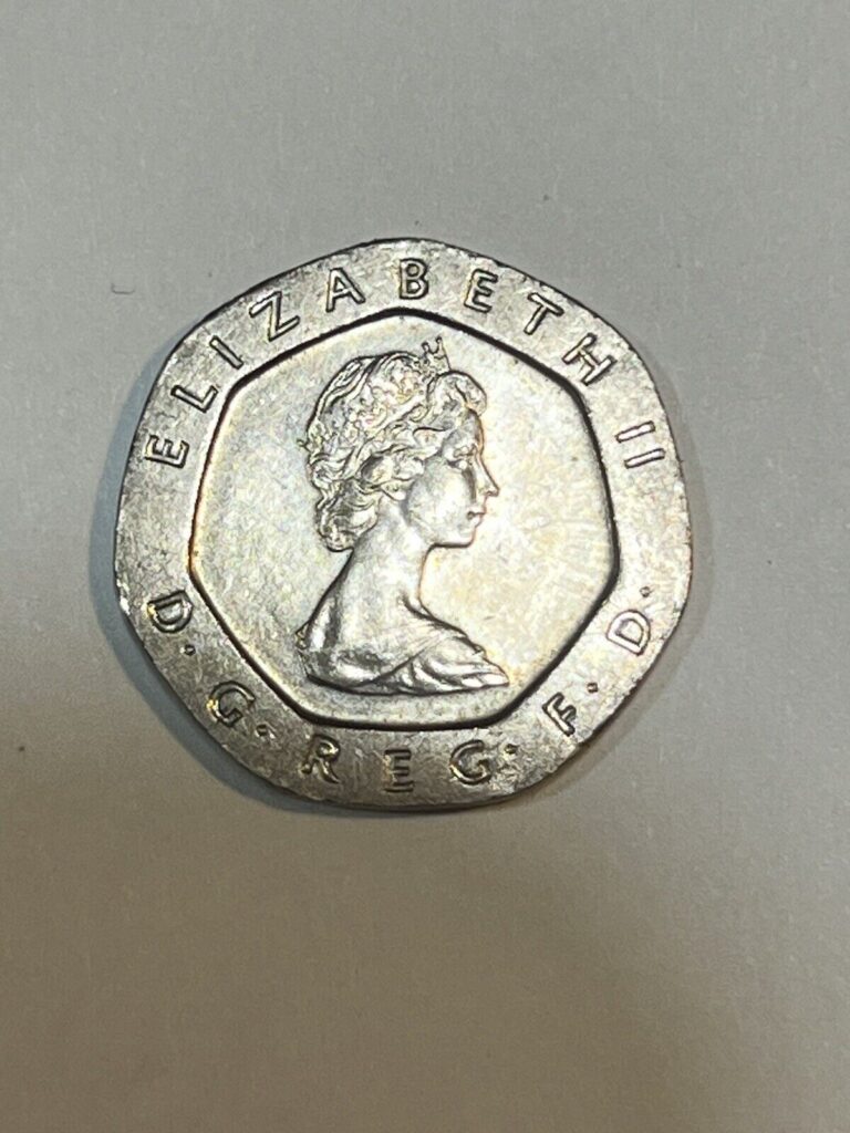 Read more about the article RARE 1982 England Queen Elizabeth II 20 Pence Coin
