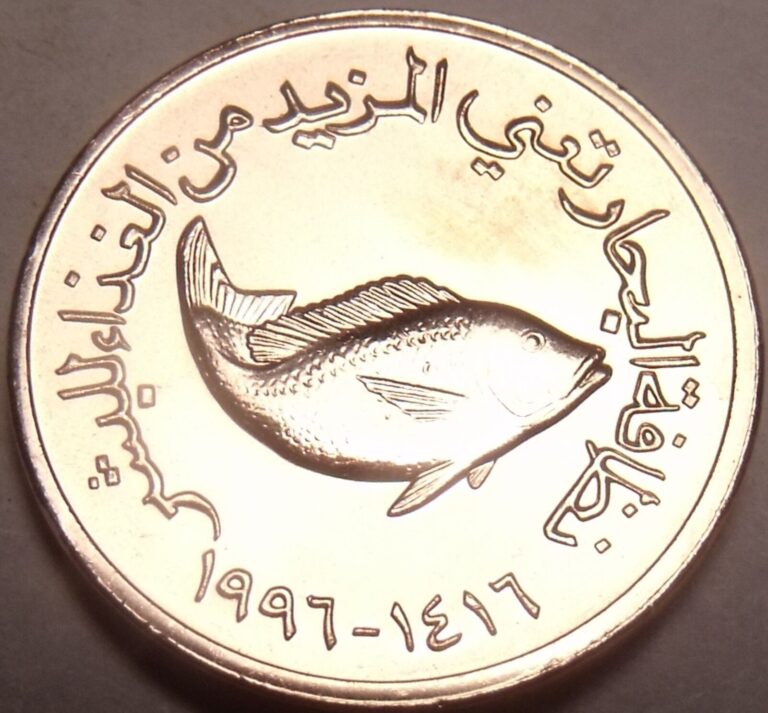 Read more about the article Gem Unc United Arab Emirates AH1416 (1996) F.A.O. Issue 5 Fils~Fish~Free Ship